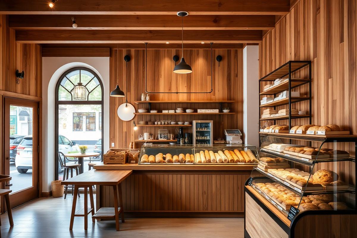 Concept design for a bakery